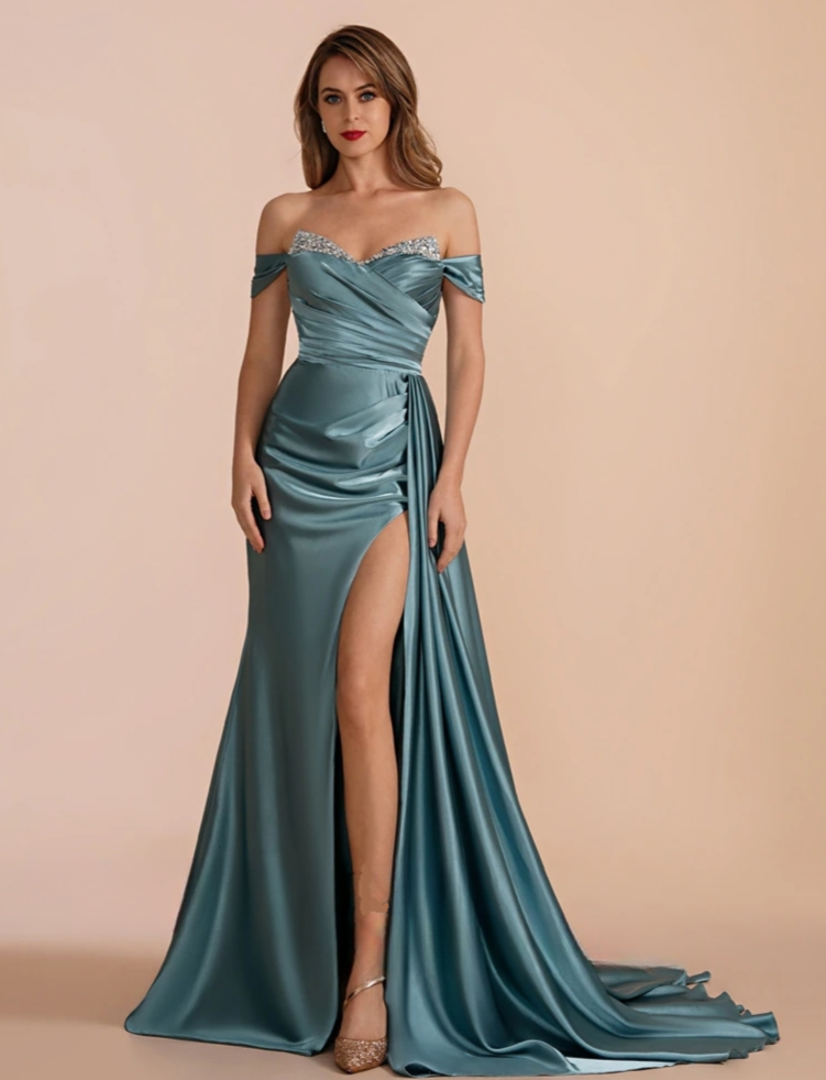 Eloise Satin Gown