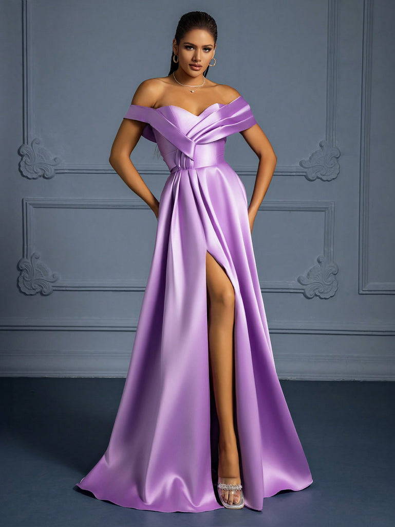 Luca Satin Gown