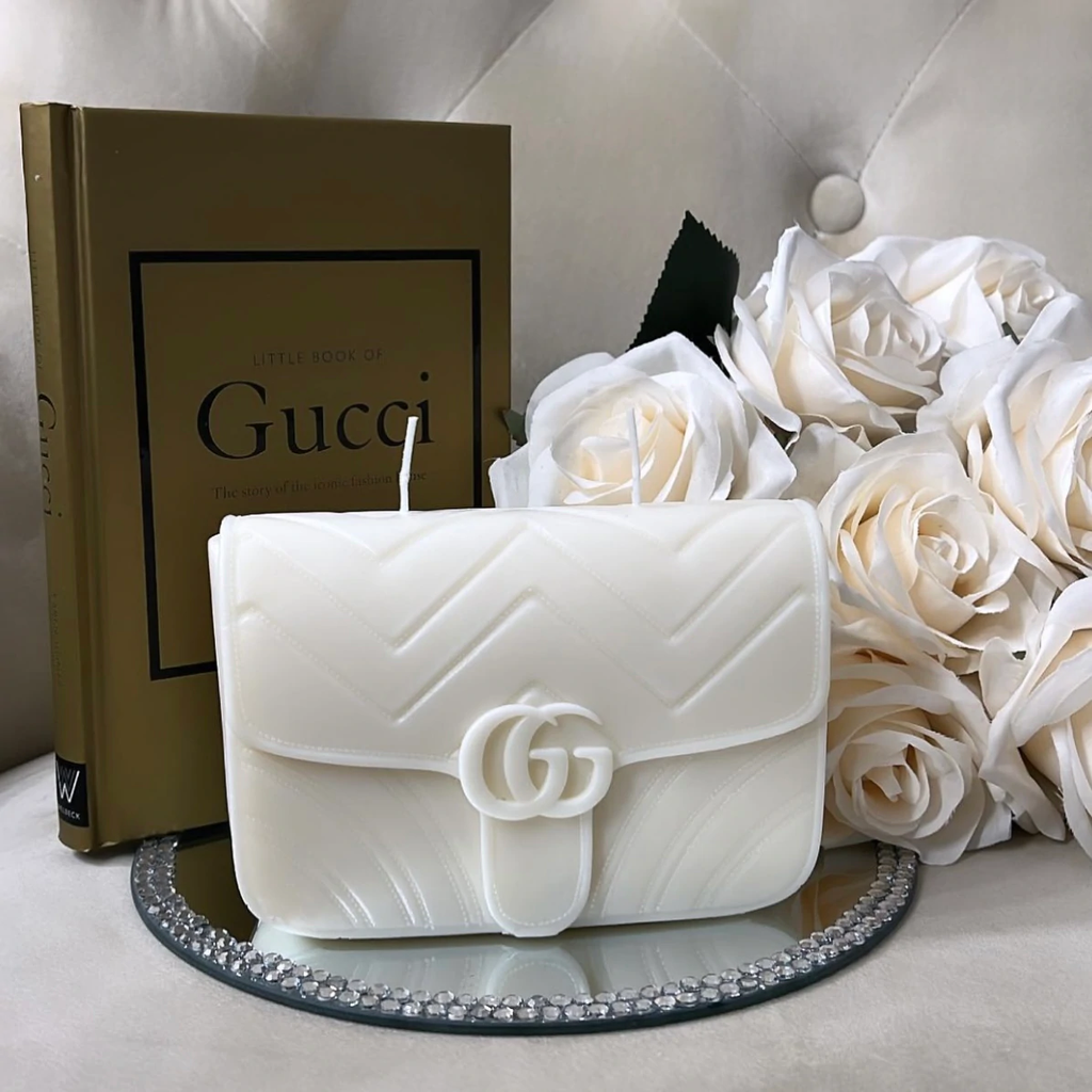 GG Candle - White